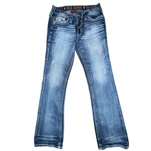 Rock revival size 30 mid rise boot YUI never worn only washed